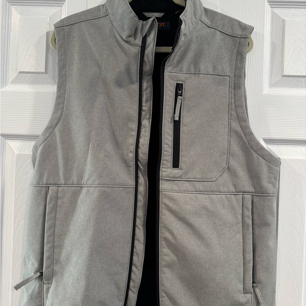 Men's Gray Outdoor Vest